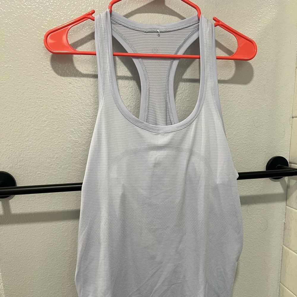 Swiftly tech size 10 lululemon tank top worn once!